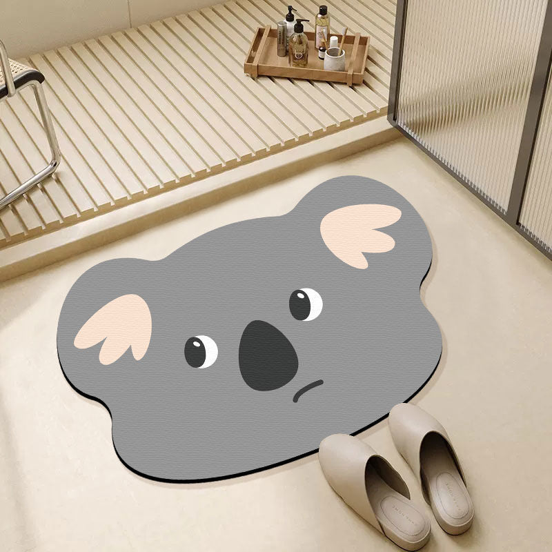 Tapis antidérapant absorbant pour la salle de bains