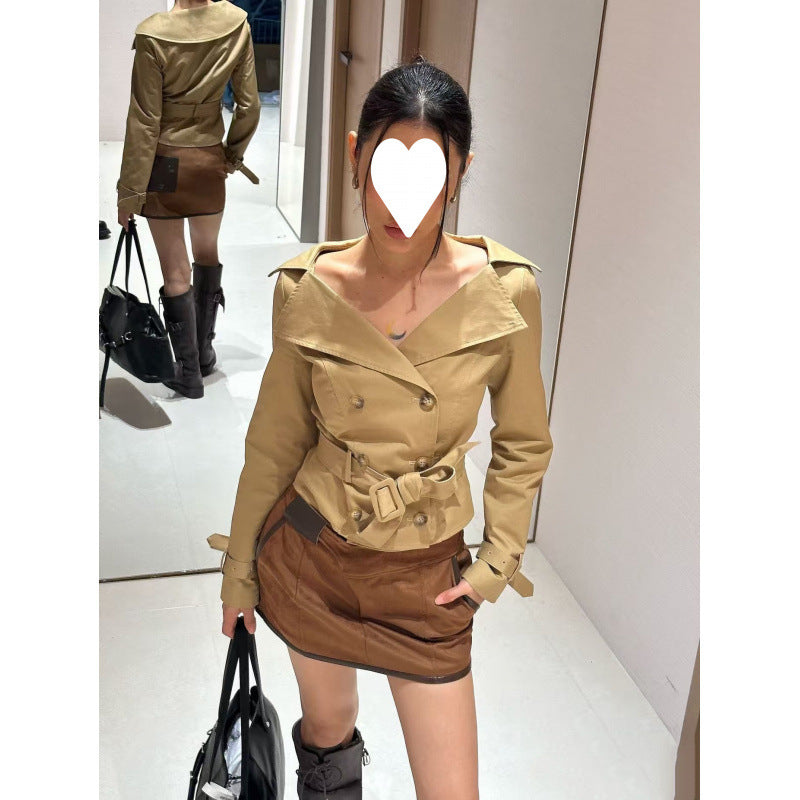 Manteau à manches doubles pour femmes