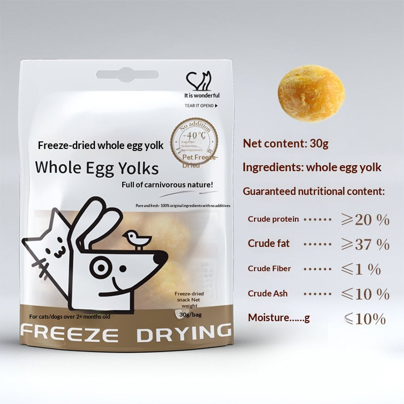 Aliments pour animaux de compagnie congelés