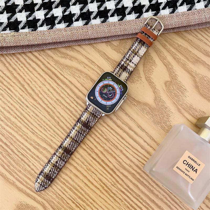 Bande de montre intelligente Woolen d'hiver