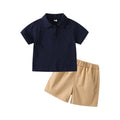 Boys' short sleeve shirt set