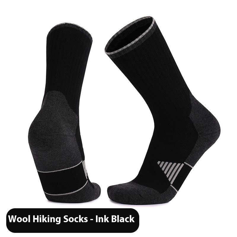Chaussettes de sport chaudes en laine pour hommes et femmes