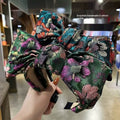 Retro Court-style Jacquard-embroidered Hair Accessory With A Bow Headband