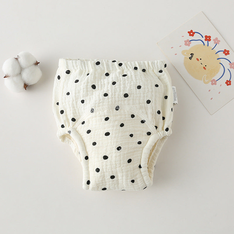 Pantalon d'entraînement pour l'entraînement en Urine de Cotton Gauze Pantalon imperméable à l'eau