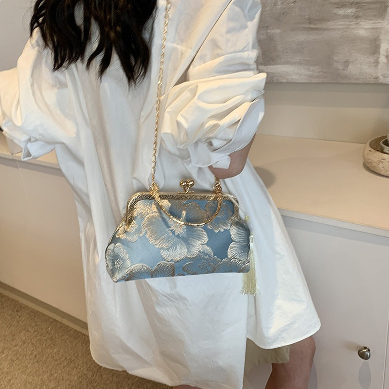 Chine Style Texturé Cheongsam Sac Femmes