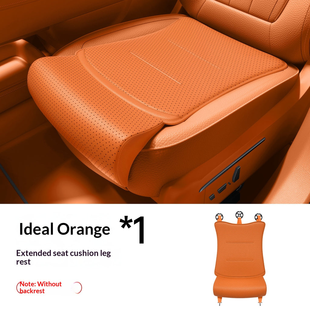 Coussin d'extension de siège de voiture avec repose-jambes intégré en latex