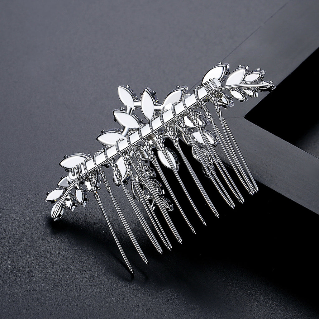 Accessoires pour cheveux en cuivre incrusté de cuivre