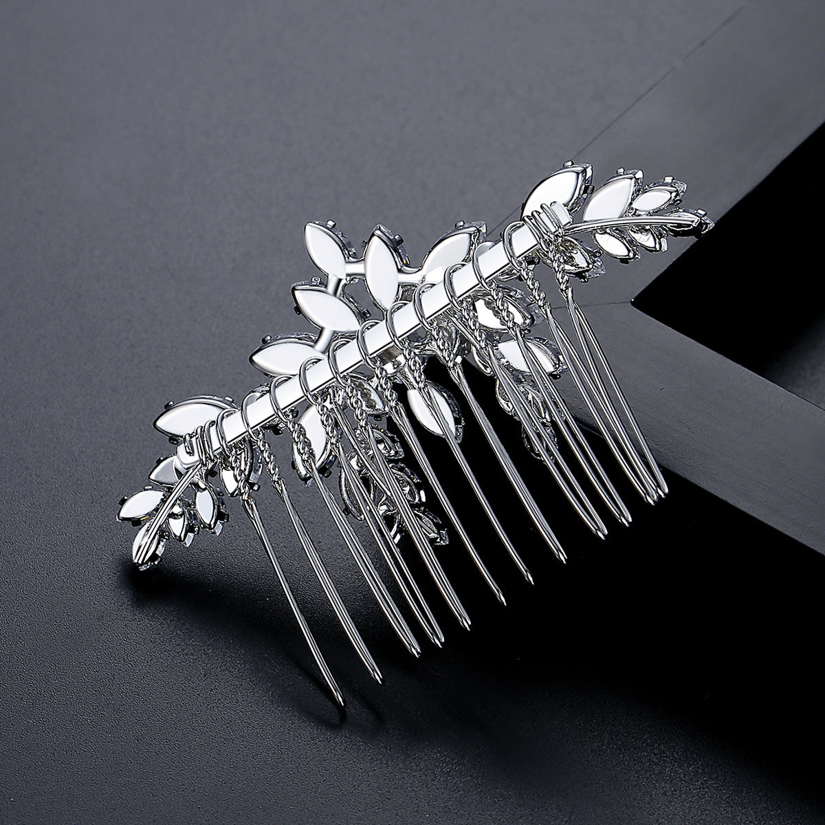 Accessoires pour cheveux en cuivre incrusté de cuivre