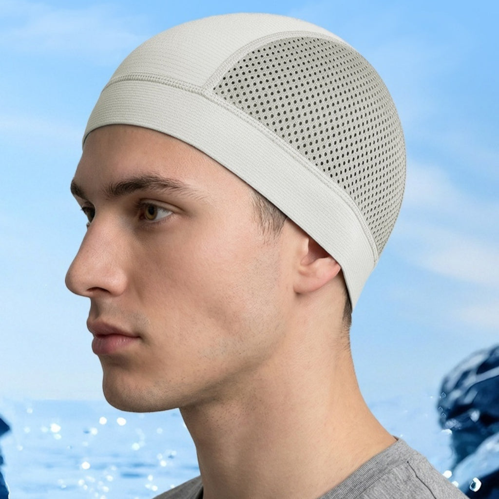 Casquette de sport de moto Barehead