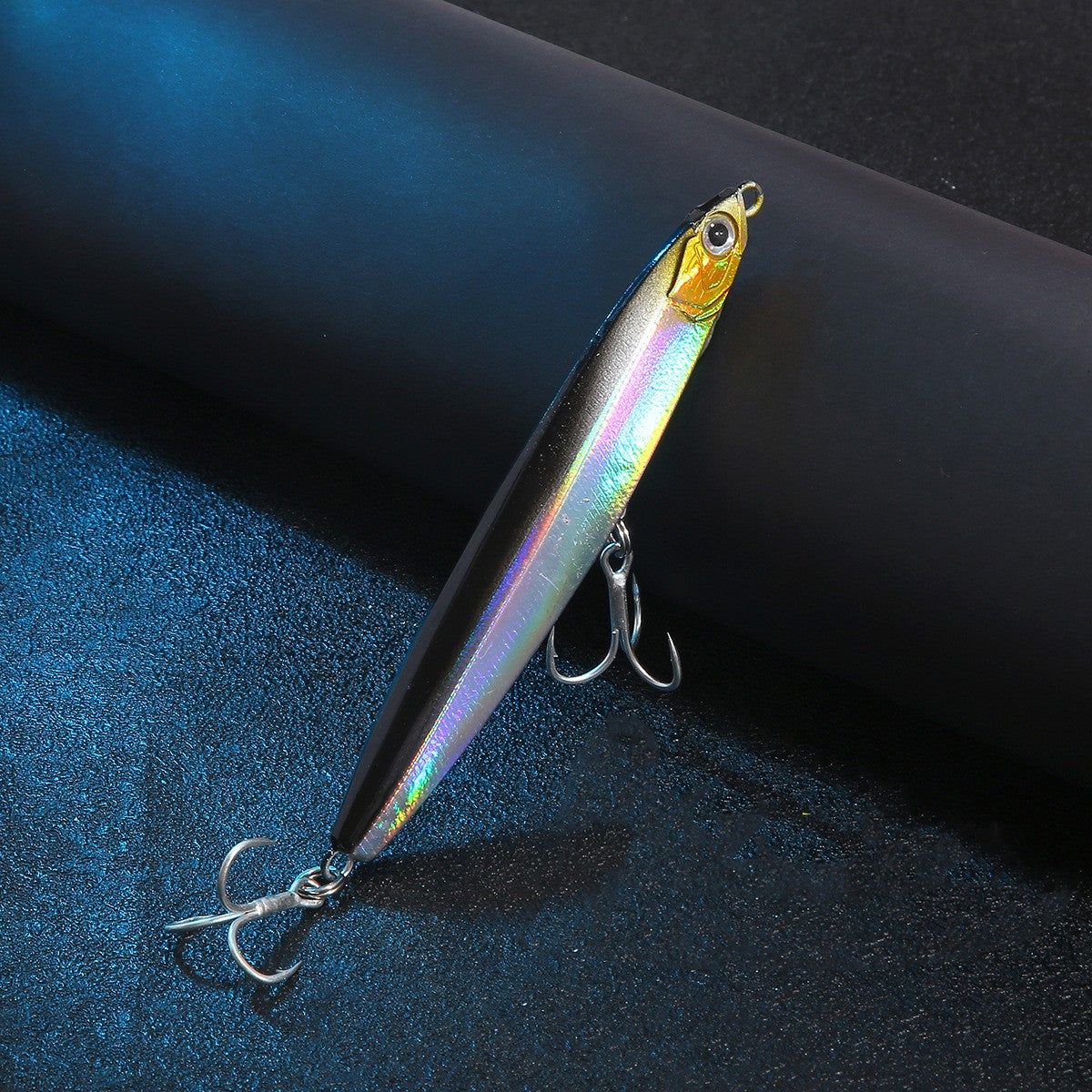Crayon perlé Crayon pleine couche de natation Fausse queue Flying Ghost Pencil Fishing Tackle