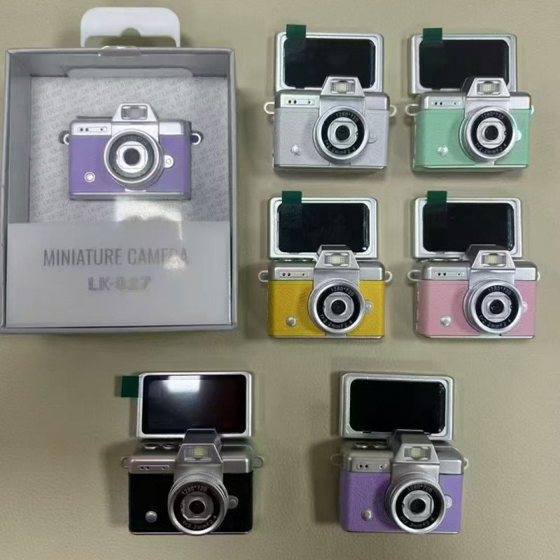 Caméra compacte d'écran de poche rétro