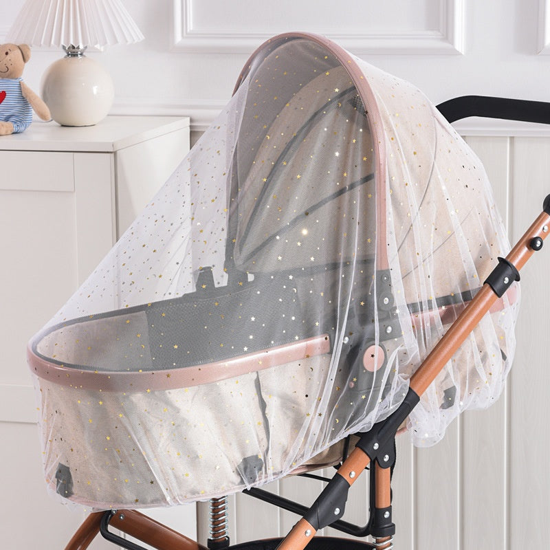 Infantile Mosquito Net Poussette d'impression de type complet
