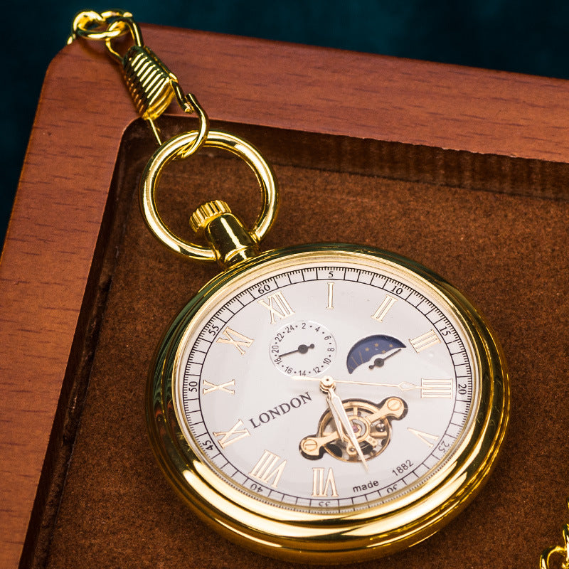 Montre de poche mécanique Starry Sky