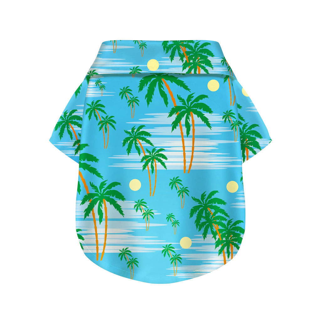 T-shirt de chien de style Hawaii pour chien de coco