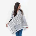 Les hommes Keffiyeh Jacquard Warp Knitting