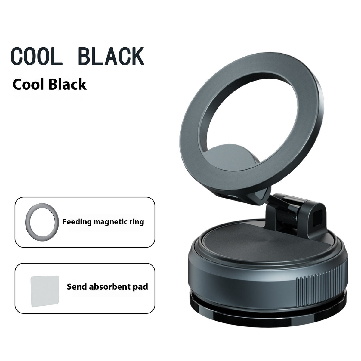 Magnetic Car Navigation Support de téléphone Vacuum Sucker