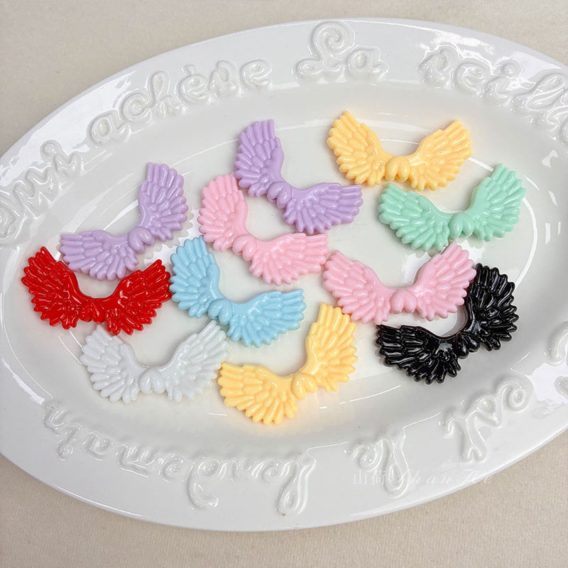 Perles d'Ailes d'Anges acryliques
