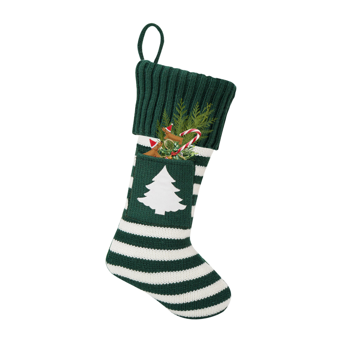 Sac Cadeau Chaussettes Chat et Chien de Noël