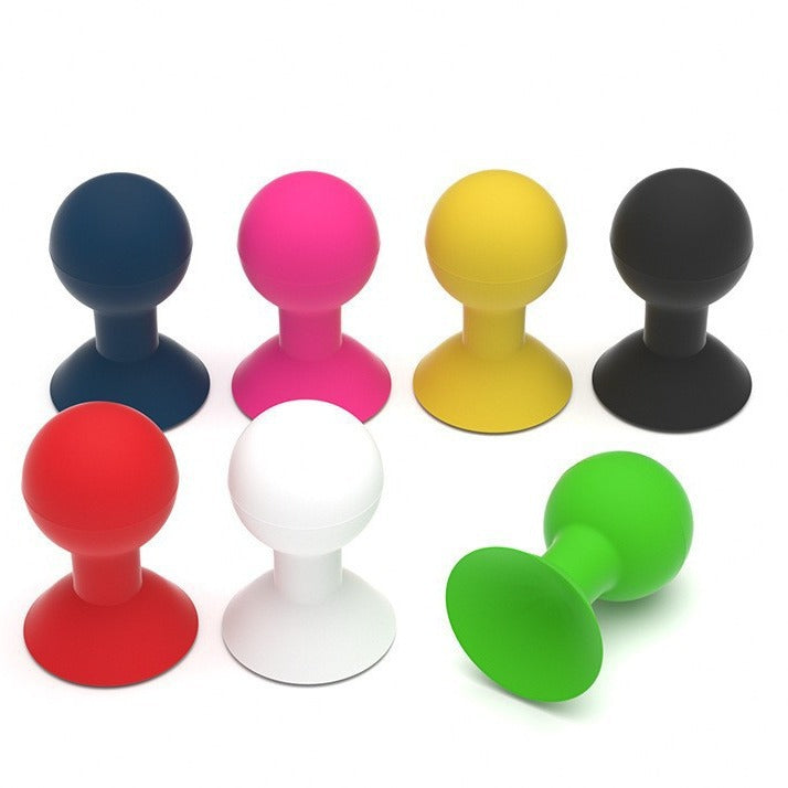 Creative Solid Color Silicone Octopus Ball Porte-Téléphone Mobile