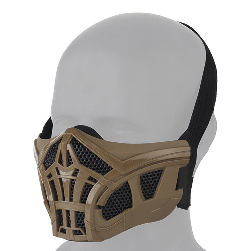 Masque de protection de demi-face tactique