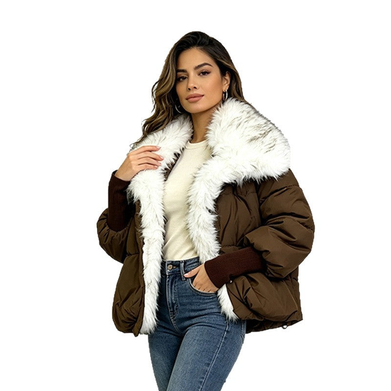 Manteau pour femmes de Parka doublé de laine
