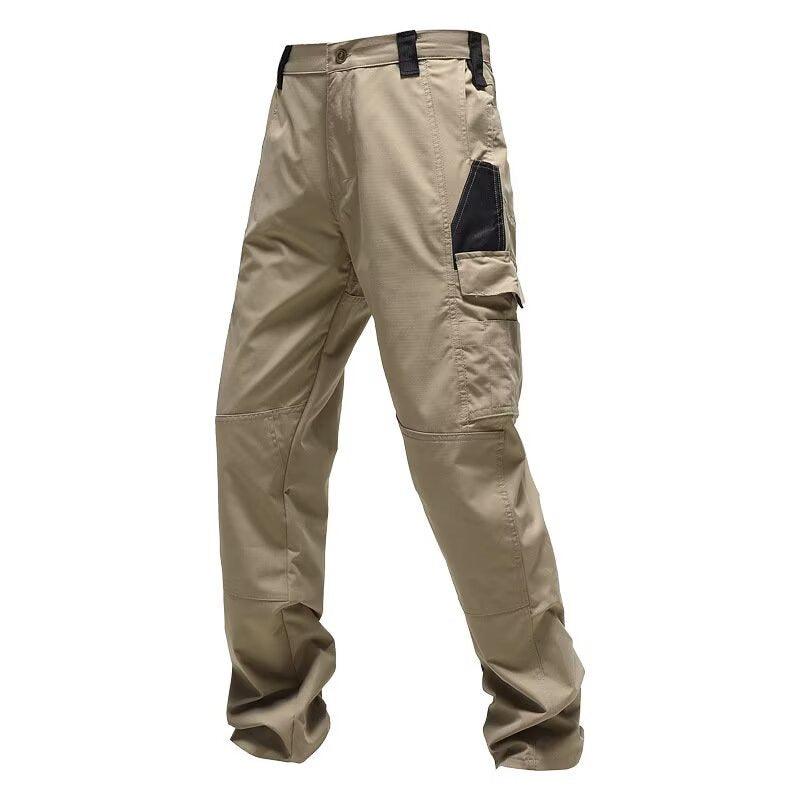 Pantalon de travail occasionnel multi-pocket à jambe droite Pantalons