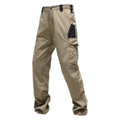 Pantalon de travail occasionnel multi-pocket à jambe droite Pantalons