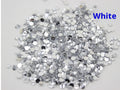Strass en résine cristal-diamant blanc-4mm-1000 pièces-1 pièce