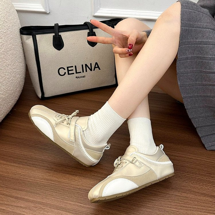 Femmes Velcro Chaussures de Ballet Casual
