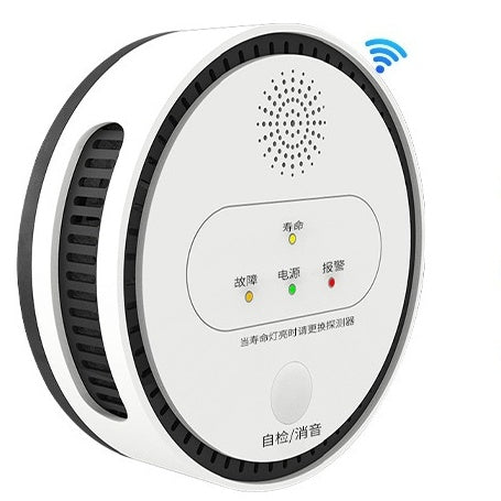 Alarme de détection de fumée de surveillance du monoxyde de carbone
