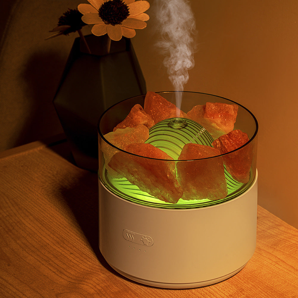 Cool-Mist Air Humidificateur Crystal Sel Aroma Diffuser Encens Machine Fogger Essen
