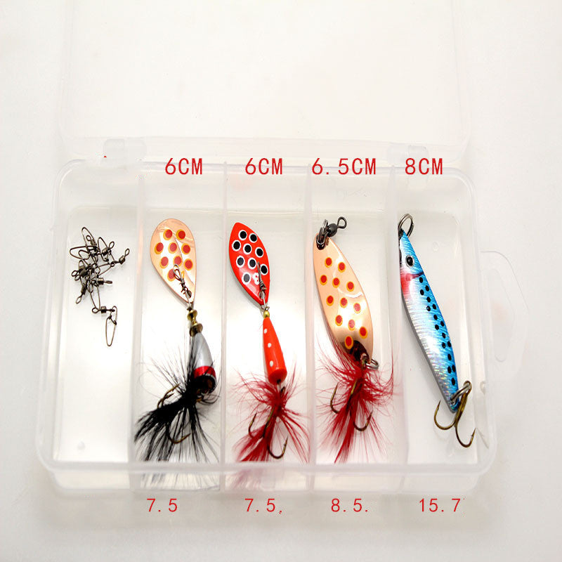 Luya Bait Contrepoids Lead Three Book Crochet Sequin Lead Fish Hook