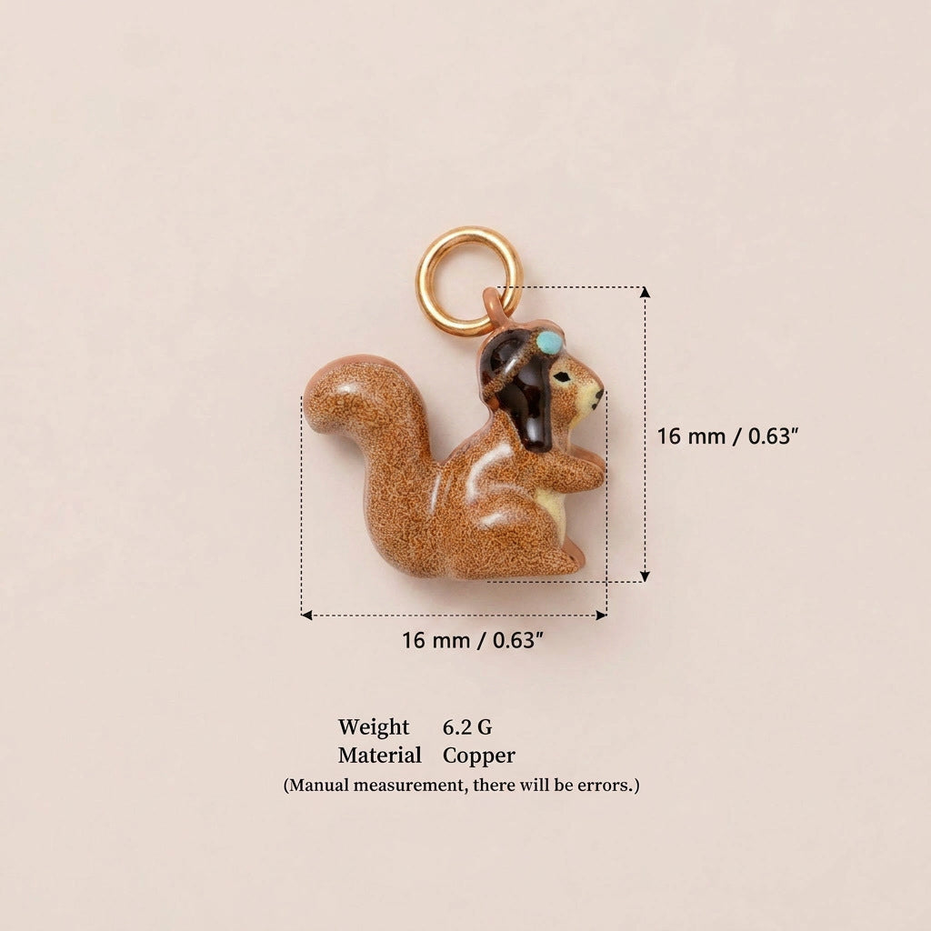Petit Animal Série DIY Accessoires Pendentif à huile drippée