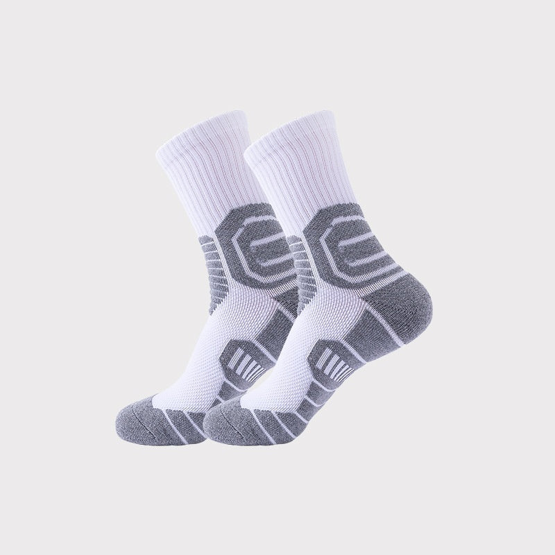 Chaussettes athlétiques respirantes et antidérapantes professionnelles