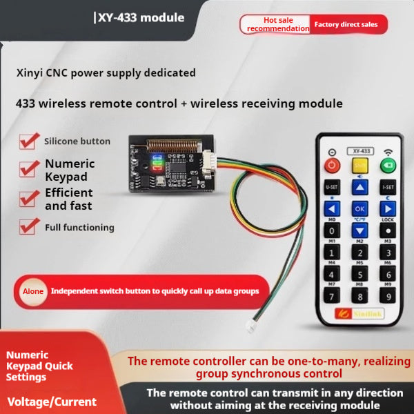 CNC DC Ajustable Alimentation Réglable Constante Voltage et Constante Module de courant