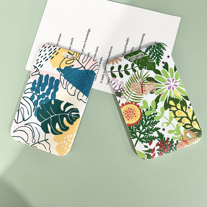 Série de plantes vertes Couverture de lanyard de mode simple