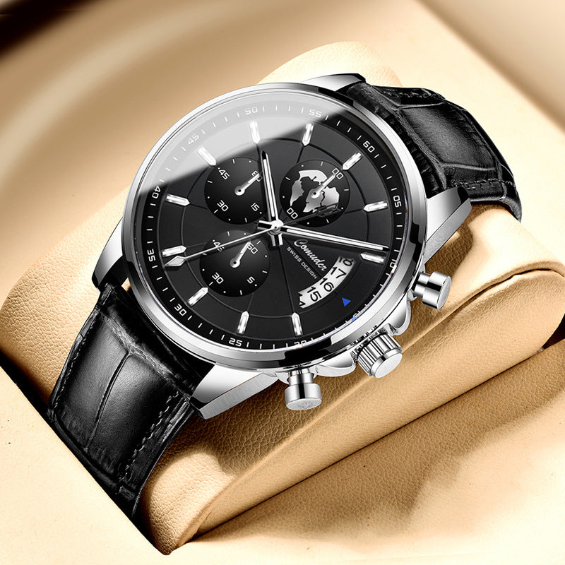 Montres Homme calendrier lumineux entièrement automatique étanche