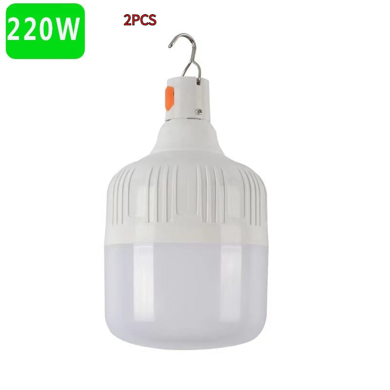 Ampoule à conduit léger rechargeable du marché de nuit