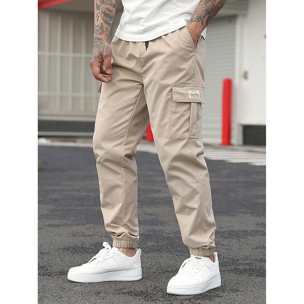 Pantalon casual pour hommes de sport multi-poches