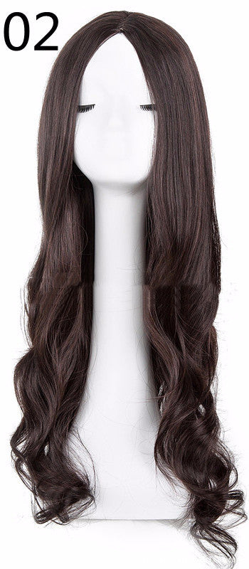 Fashion Big Wave Perruque de fibre chimique