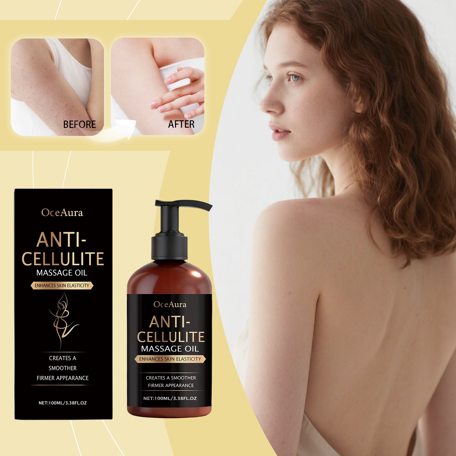 Huile de massage nourissante pour le corps 1 0 0 Ml-box
