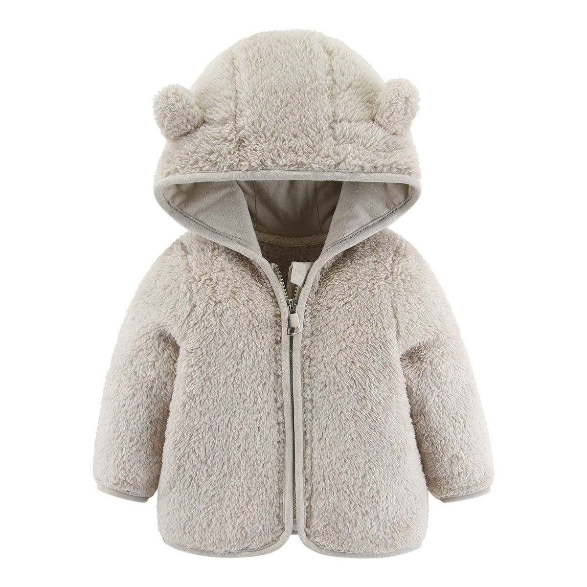 En peluche longue manches pour enfants Top Zipper Thermal