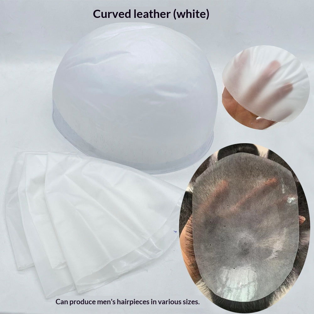 Coiffure en cuir broyée à la main pour hommes