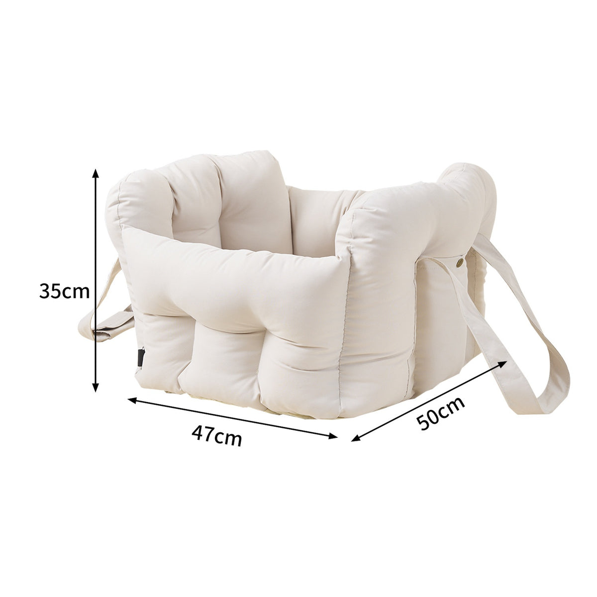Siège passager avant portable Siège de sécurité pour chiens Sac à dos polyvalent pour chiens et