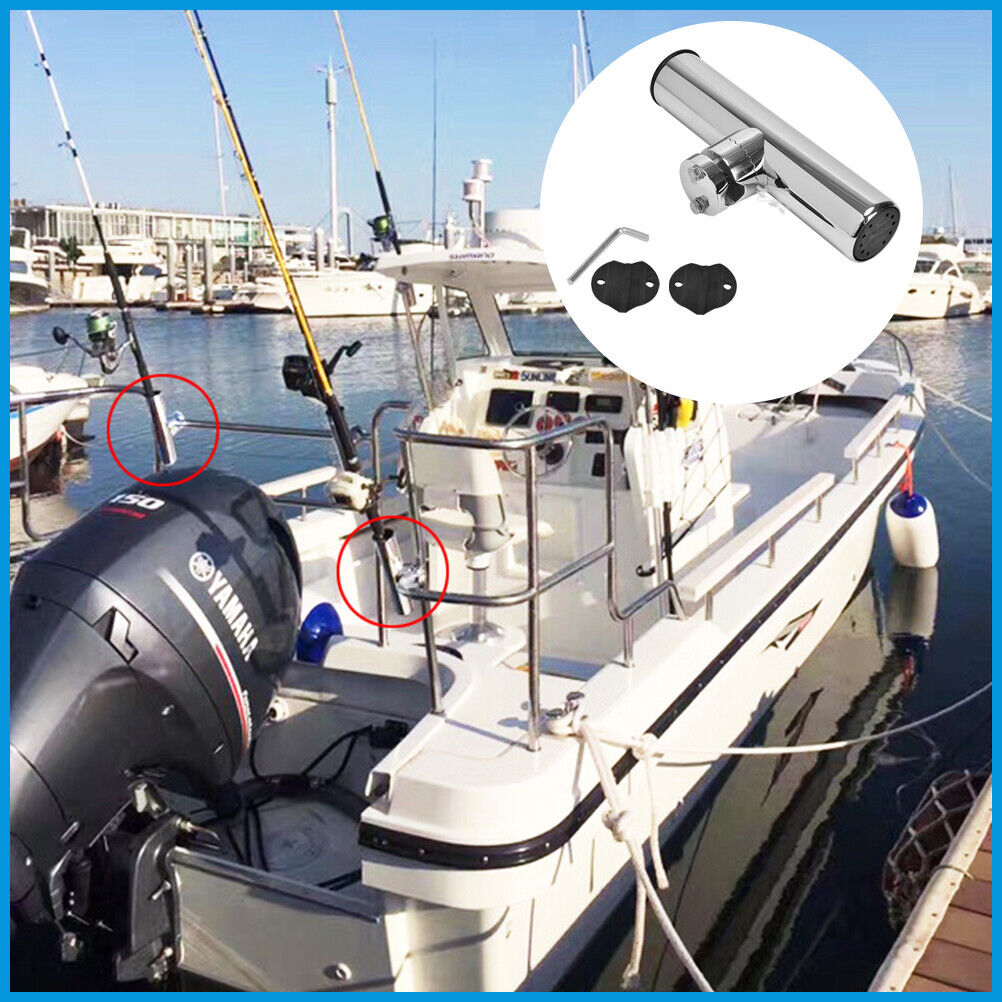 19-25mm Porte-rodes de pêche en acier inoxydable Rail Mount Rail pour bateau maritime UK