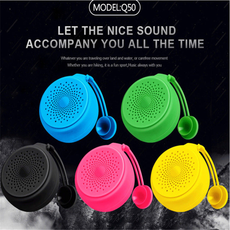 Wireless Bluetooth Suction Cup Speaker Dustproof Audio
