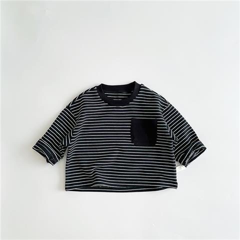 Manches longues minces hommes et femmes Baby Western Style Top