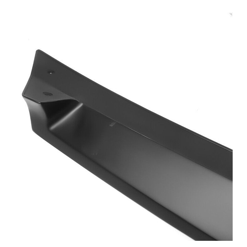 Pour Chevy 20-23 Corvette C8 Z51 Style de profil bas Spoiler de coffre arrière mat noir