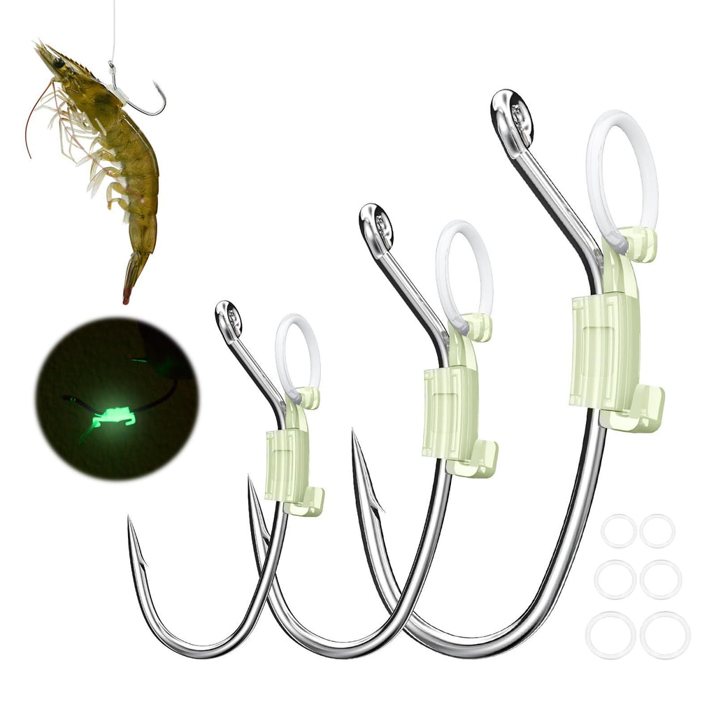 Pêche de plein air Crevettes lumineuses retour Fermoir