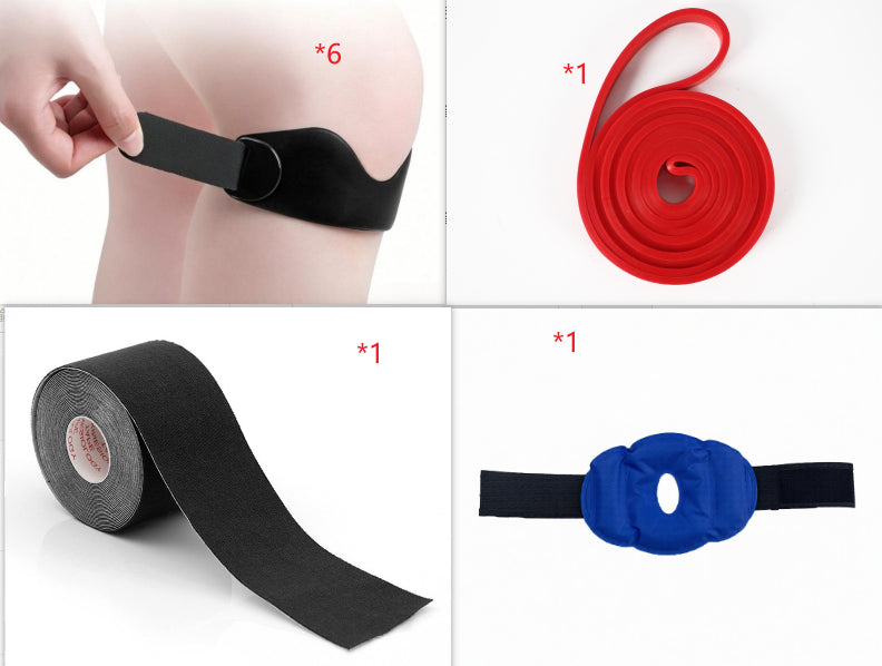 Fitness Basketball Jump Rope et équipement de protection Ensemble de bracelets de Patellar